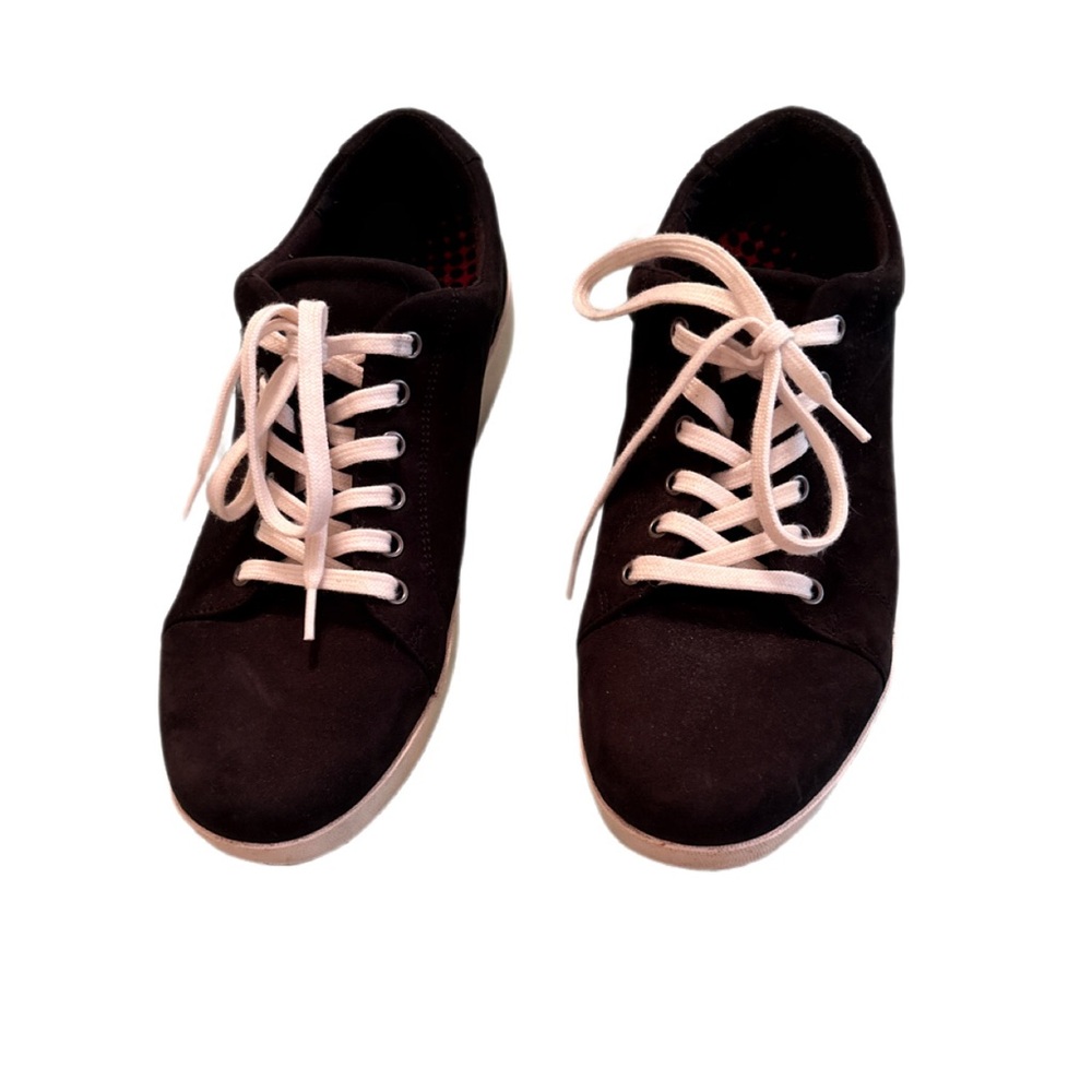 ABEO Addie 2320 Black Suede Sneakers Size 8 Women’s | EUC